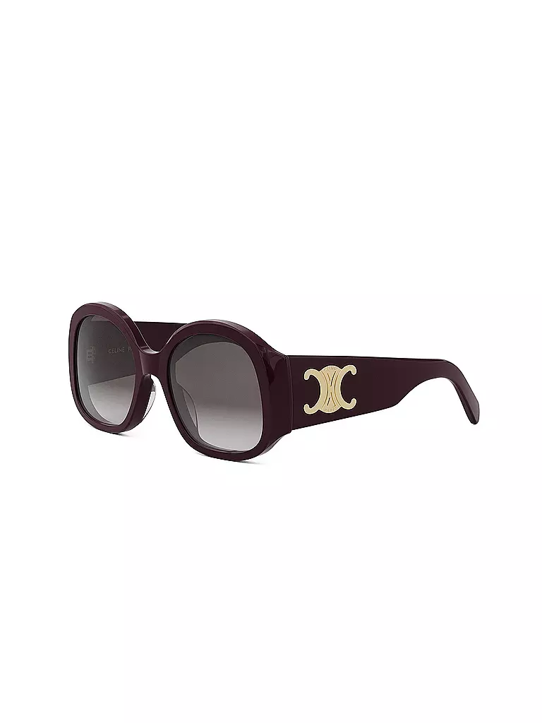 CELINE | Lunettes de soleil rondes marron Maxi Triomphe | braun