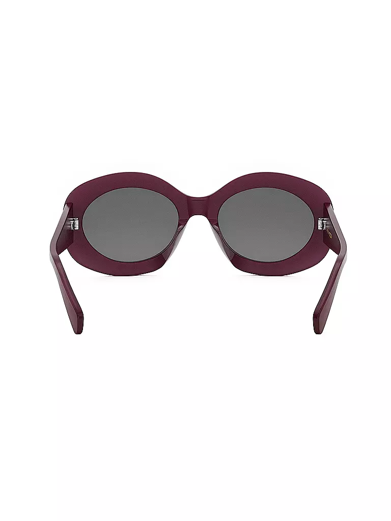 CELINE | Lunettes de soleil rondes rouges Triomphe | 