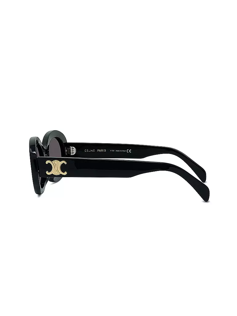 CELINE | Lunettes de soleil rondes Triomphe noires | 