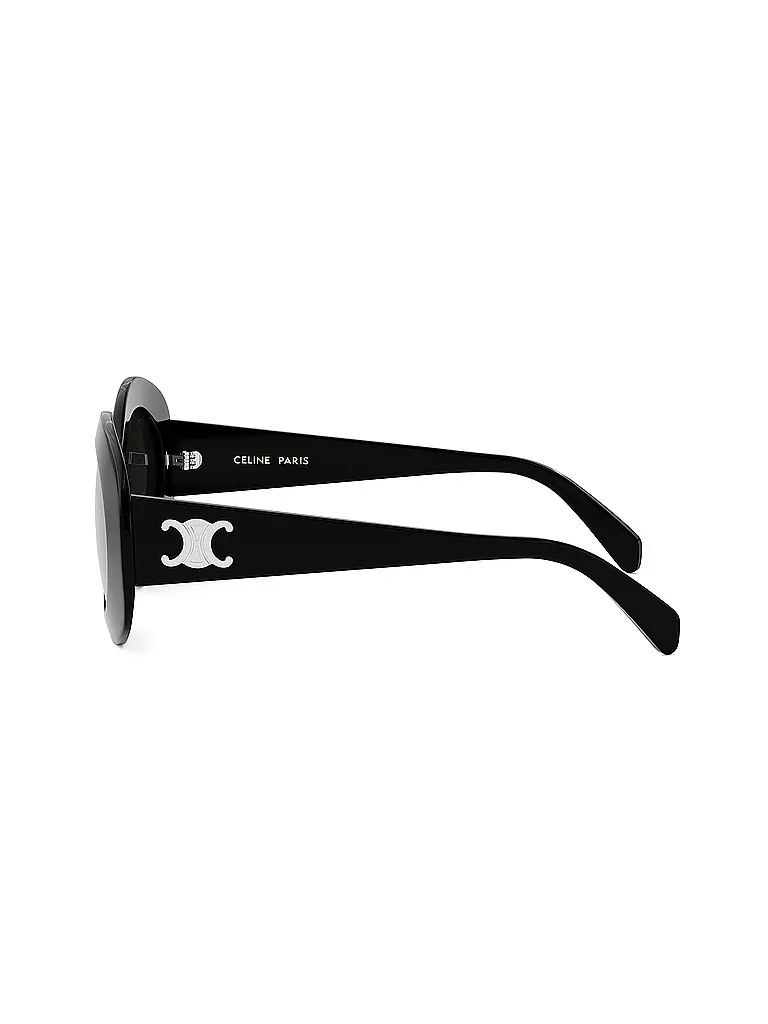 CELINE | Lunettes de soleil rondes Triomphe noires | 