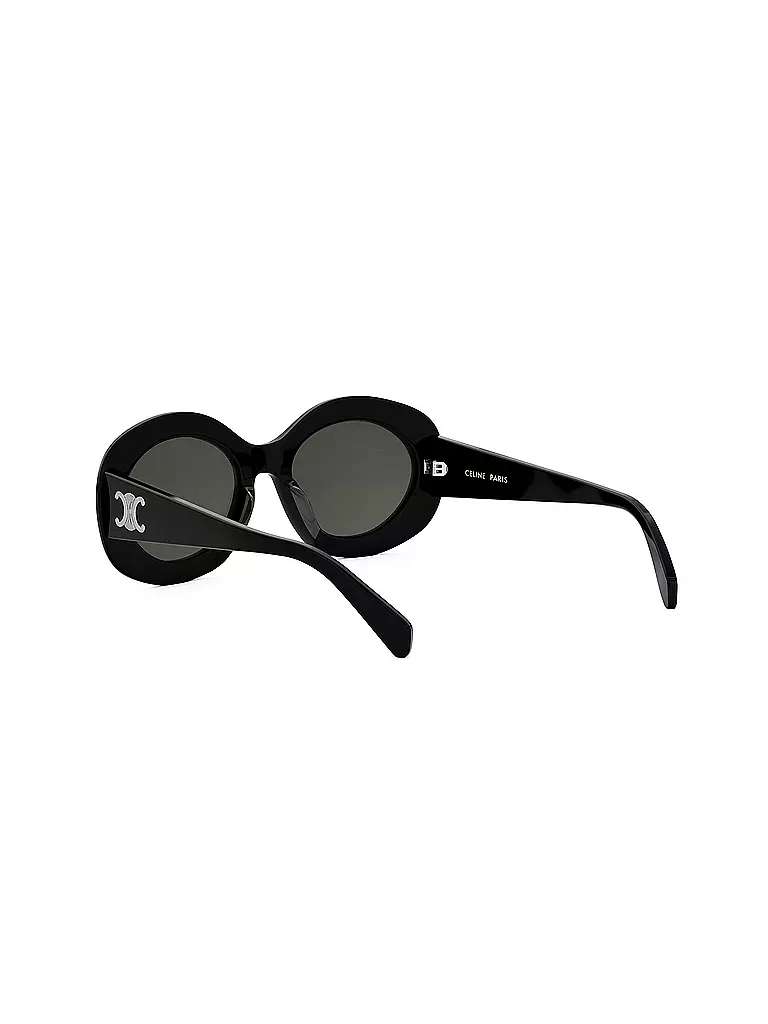 CELINE | Lunettes de soleil rondes Triomphe noires | 