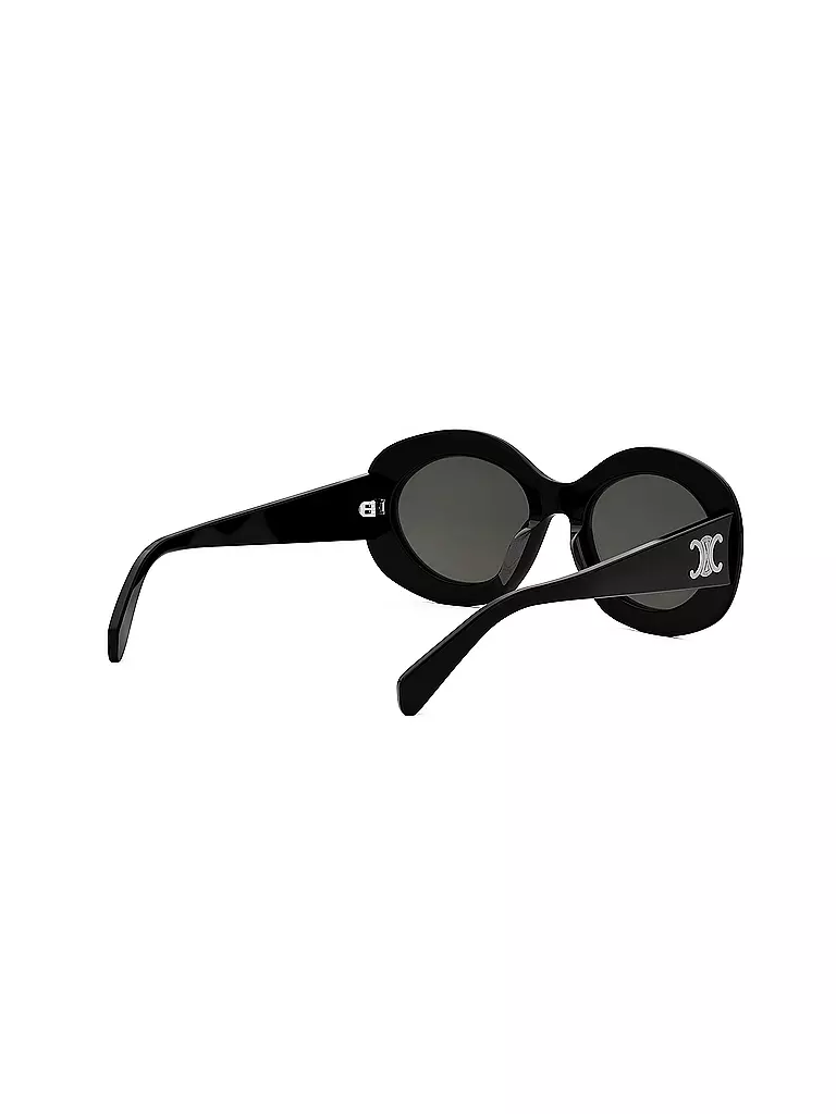 CELINE | Lunettes de soleil rondes Triomphe noires | 