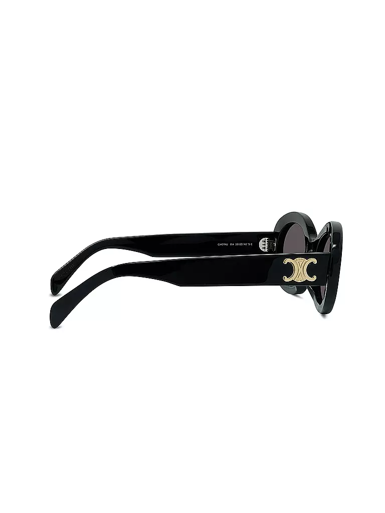 CELINE | Lunettes de soleil rondes Triomphe noires | 