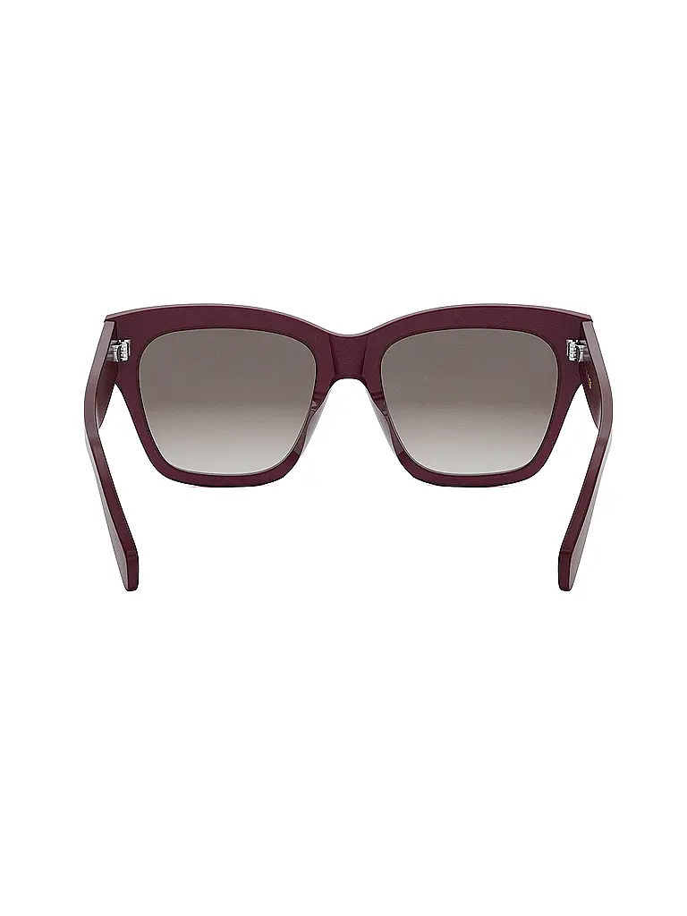 CELINE | Lunettes de soleil rouges angulaires Triomphe | 