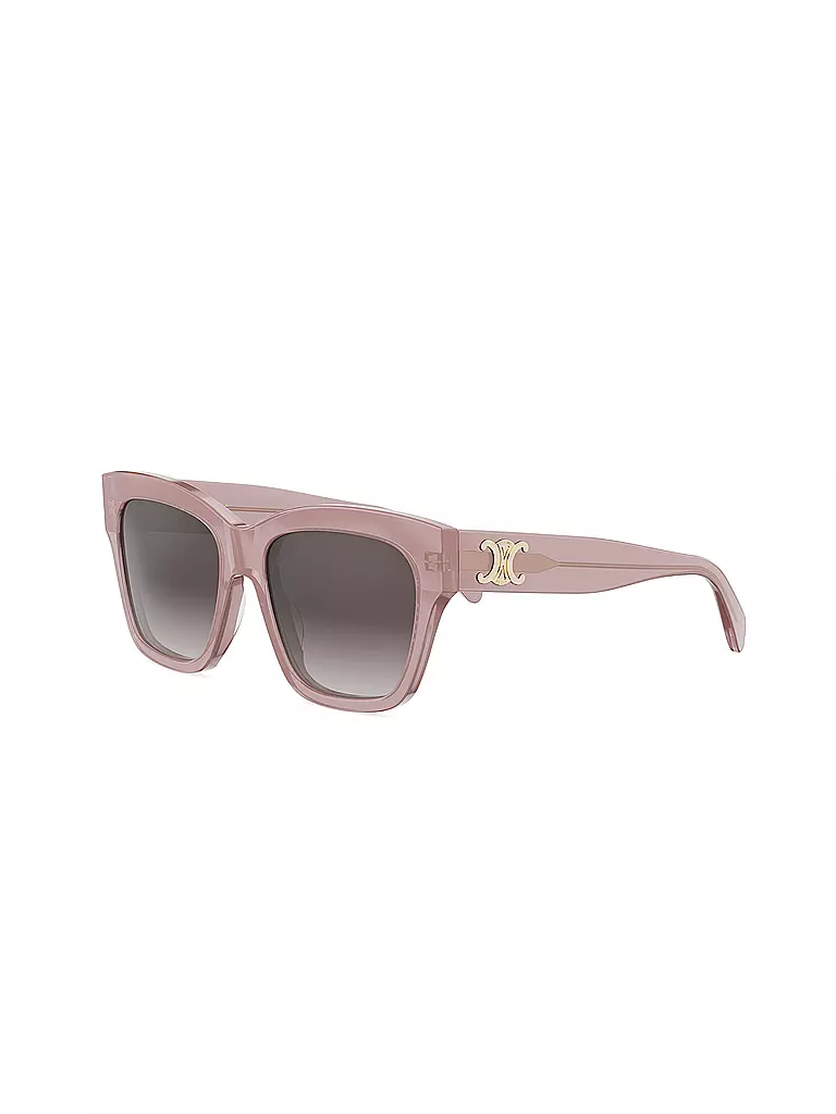 CELINE | Triomphe rose eckige Sonnenbrille | rosa