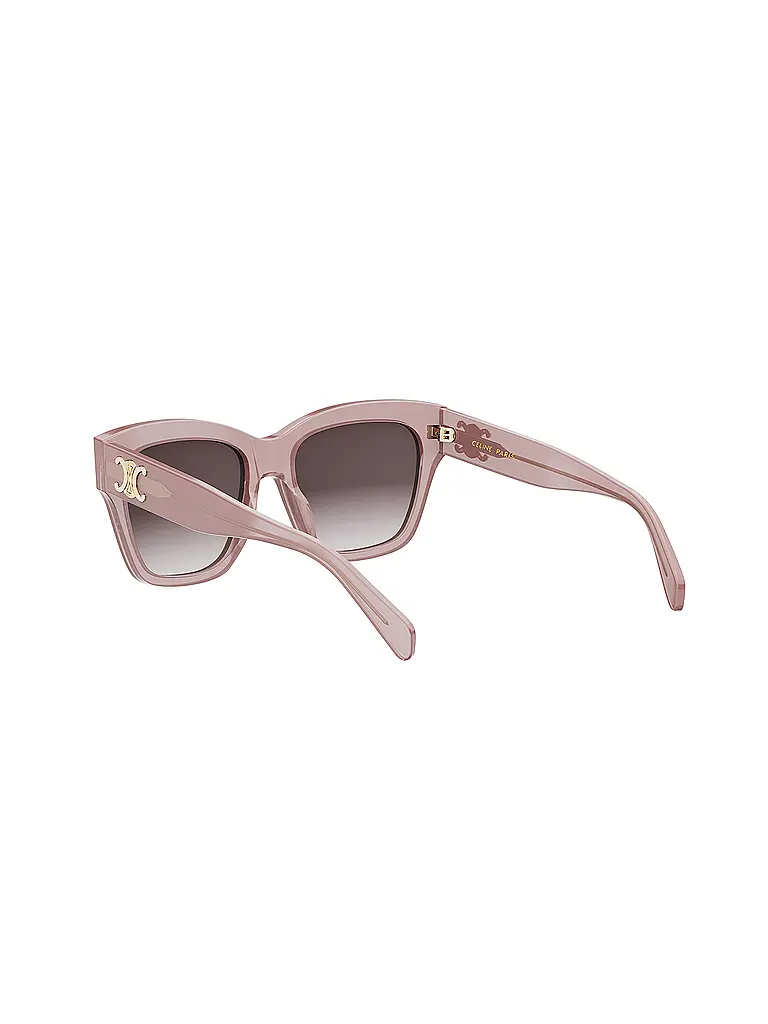 CELINE | Triomphe rose eckige Sonnenbrille | rosa