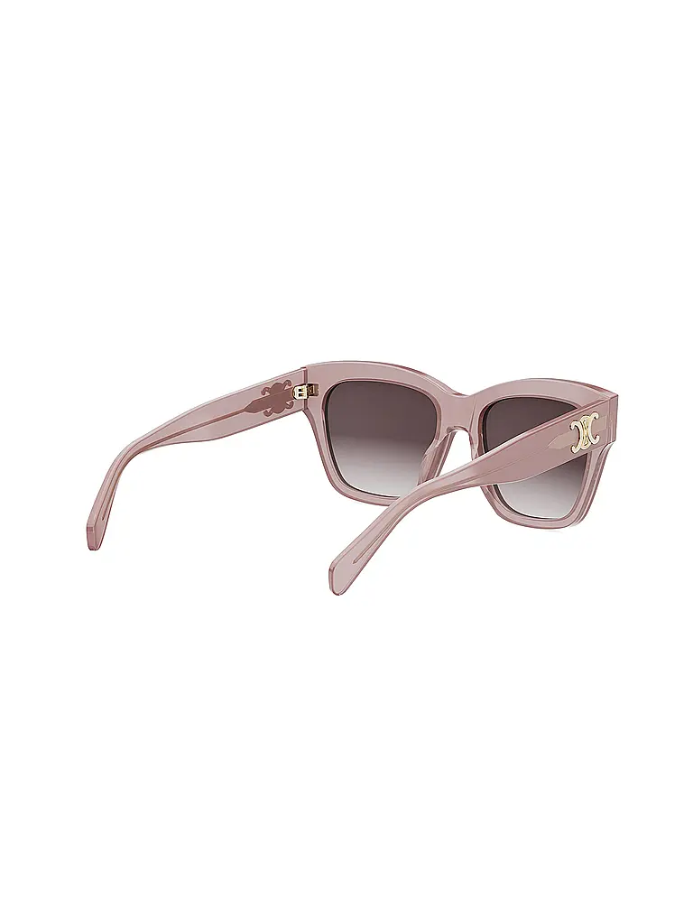 CELINE | Triomphe rose eckige Sonnenbrille | rosa