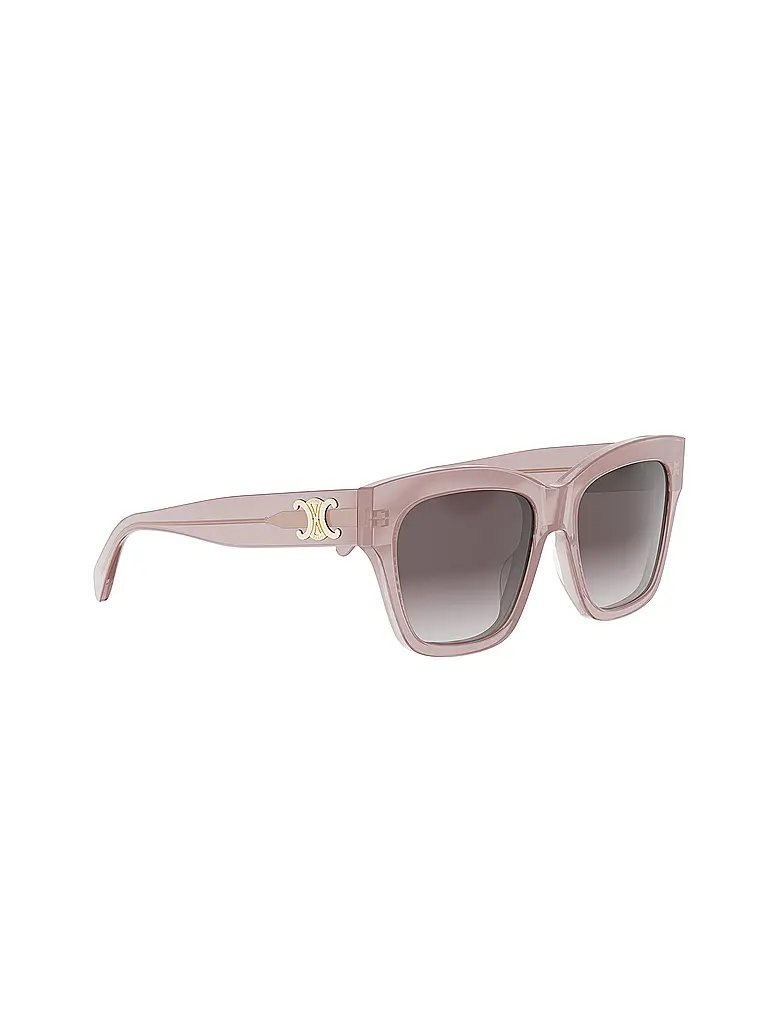 CELINE | Triomphe rose eckige Sonnenbrille | rosa