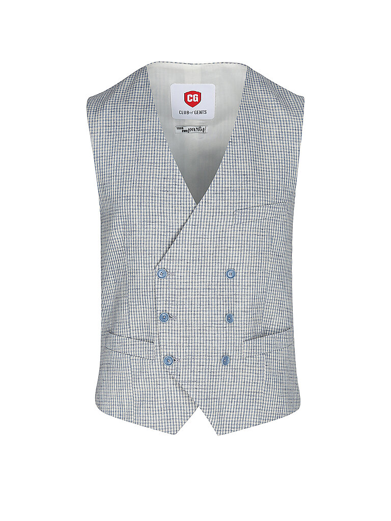 Gilet de costume bleu clair 52