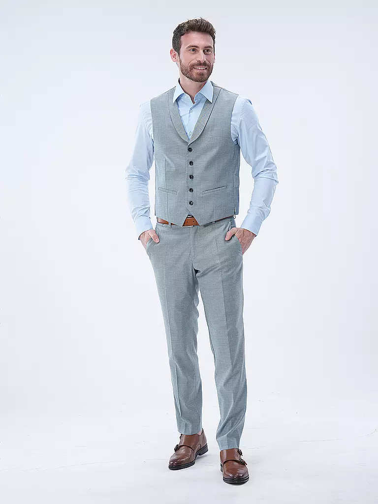 CG - CLUB OF GENTS | Gilet de costume PADDY | hellgrau