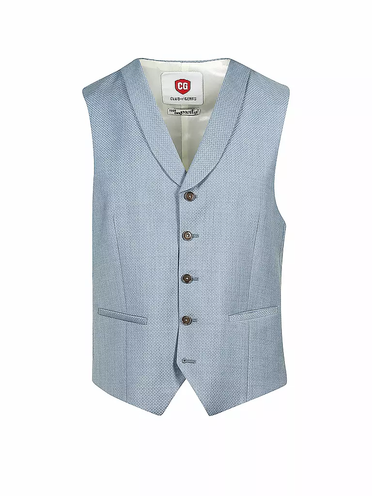 CG - CLUB OF GENTS | Gilet de costume slim fit PHILIPP | Bleu clair