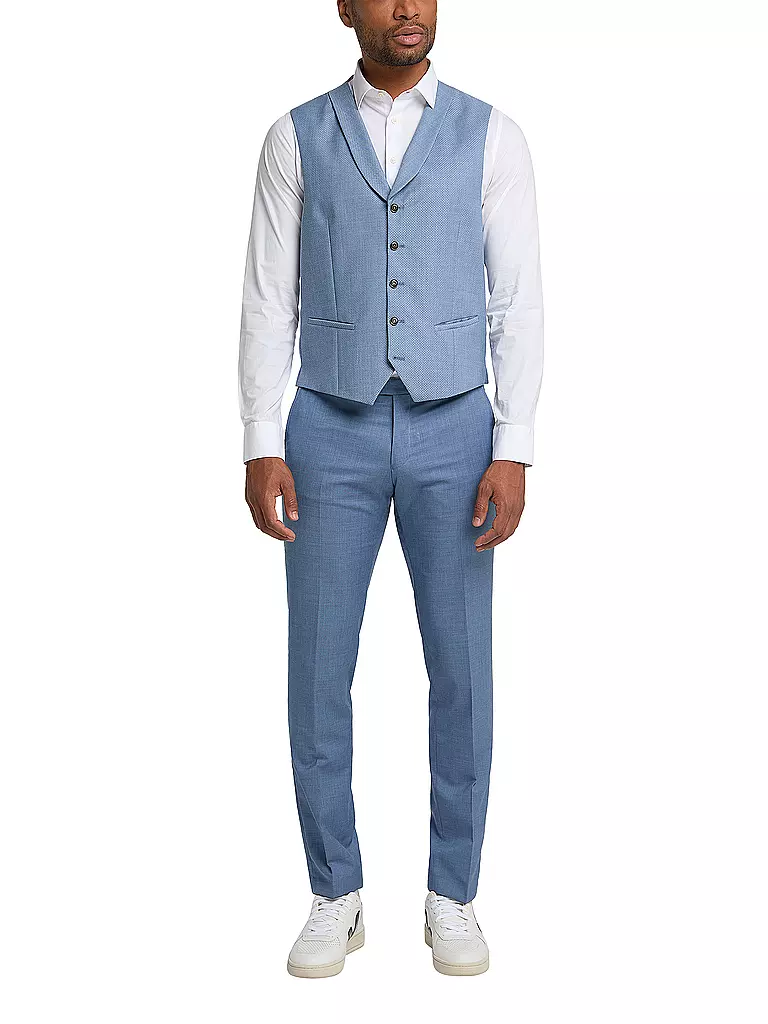 CG - CLUB OF GENTS | Gilet de costume slim fit PHILIPP | Bleu clair