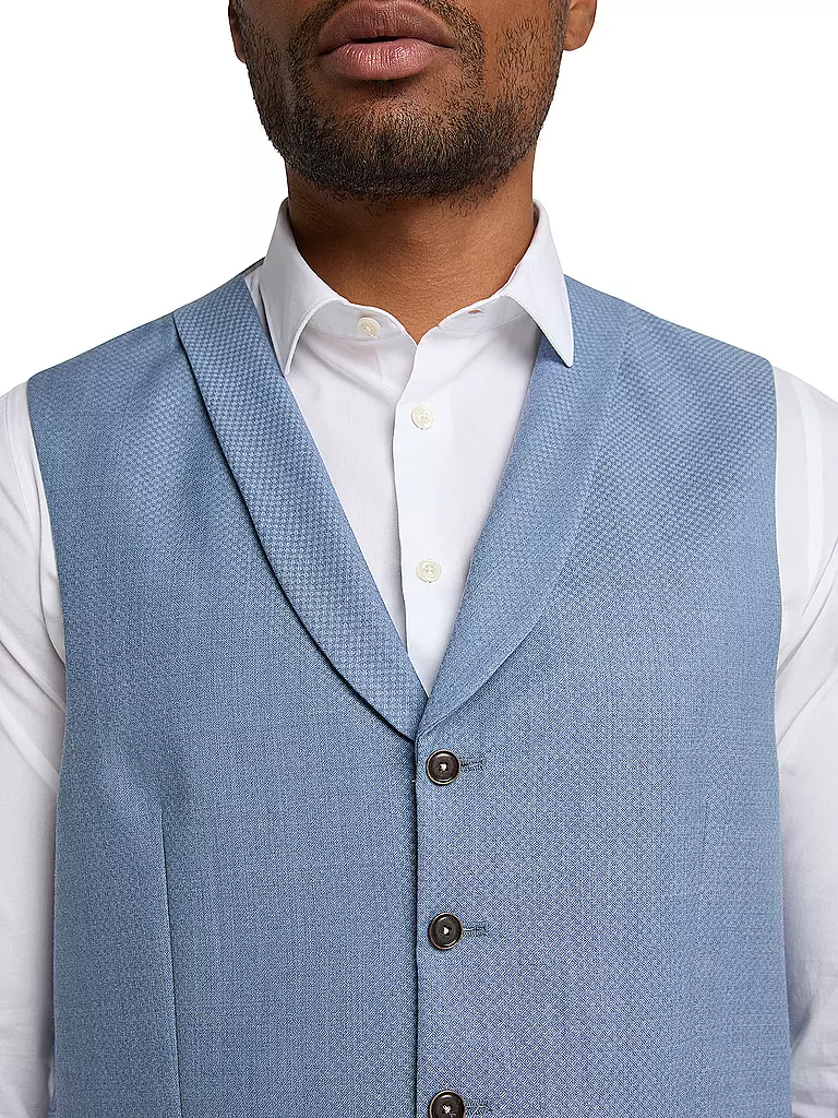 CG - CLUB OF GENTS | Gilet de costume slim fit PHILIPP | Bleu clair