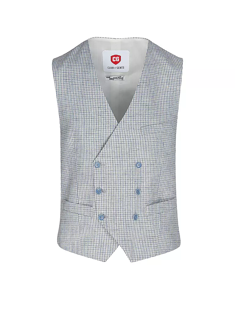 CG - CLUB OF GENTS | Gilet de costume | hellblau