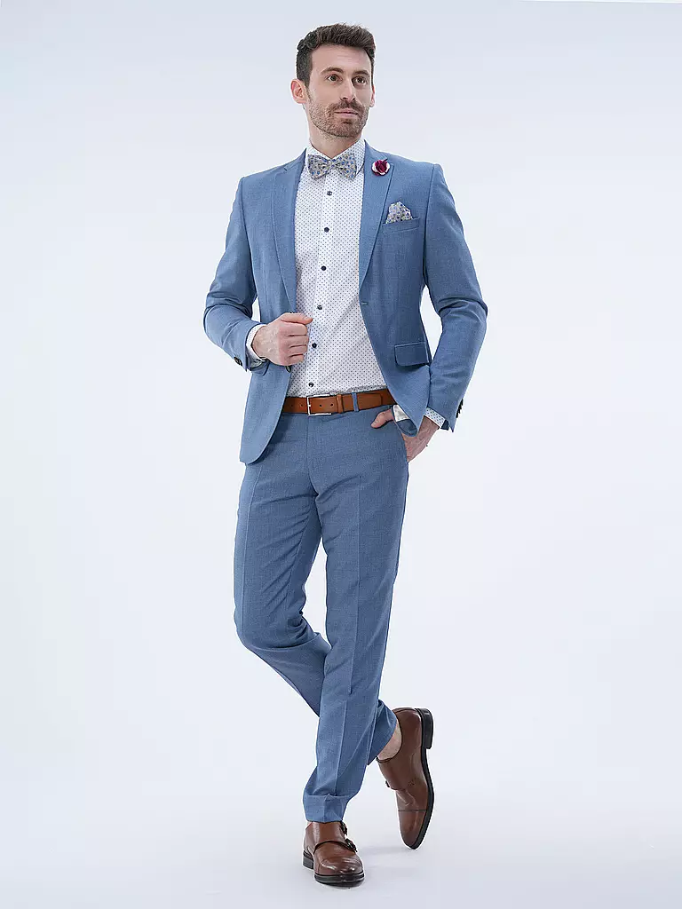 CG - CLUB OF GENTS | Pantalon de costume slim fit PASCAL | hellblau