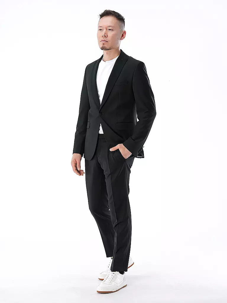 CG - CLUB OF GENTS | Sakko Slim Fit PABLO  | Noir