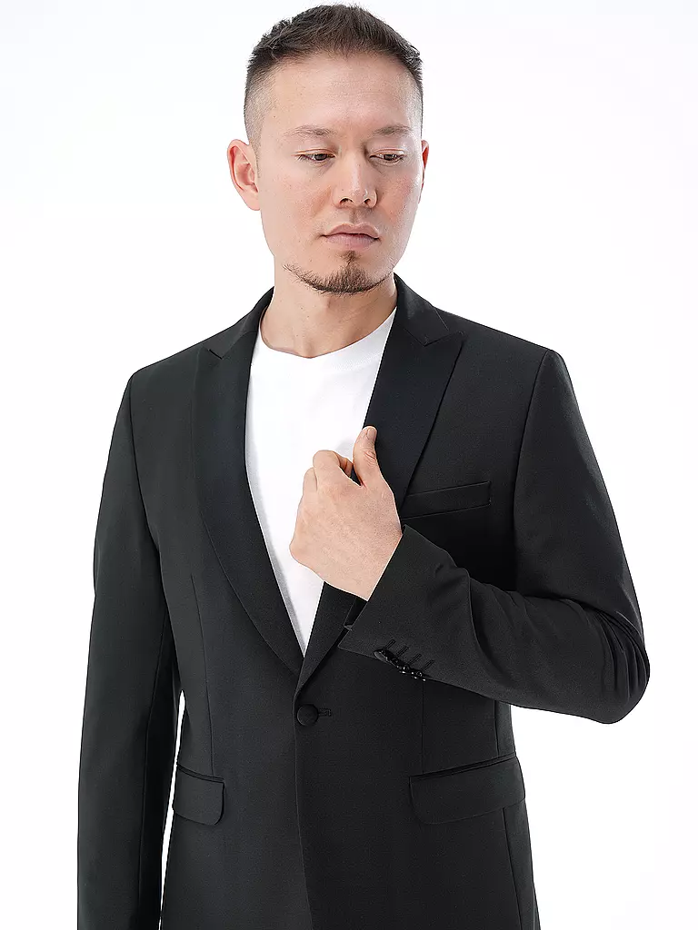 CG - CLUB OF GENTS | Sakko Slim Fit PABLO  | Noir
