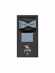 CG - CLUB OF GENTS | Set nœud papillon et pochette PAXTON | Bleu clair