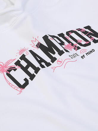 CHAMPION | Sweat à capuche pour fille - Hoodie LOGO GRAPHIC
