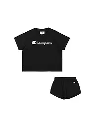CHAMPION | Ensemble fille 2 pièces T-shirt et short | Noir