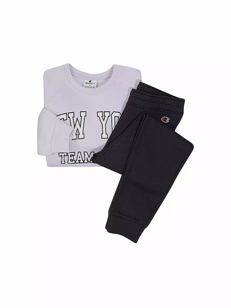 CHAMPION | Jogger fille 2 pièces, pull et pantalon | lila