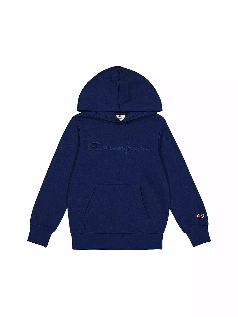 CHAMPION | Jungen Kapuzensweater - Hoodie  | Bleu foncé