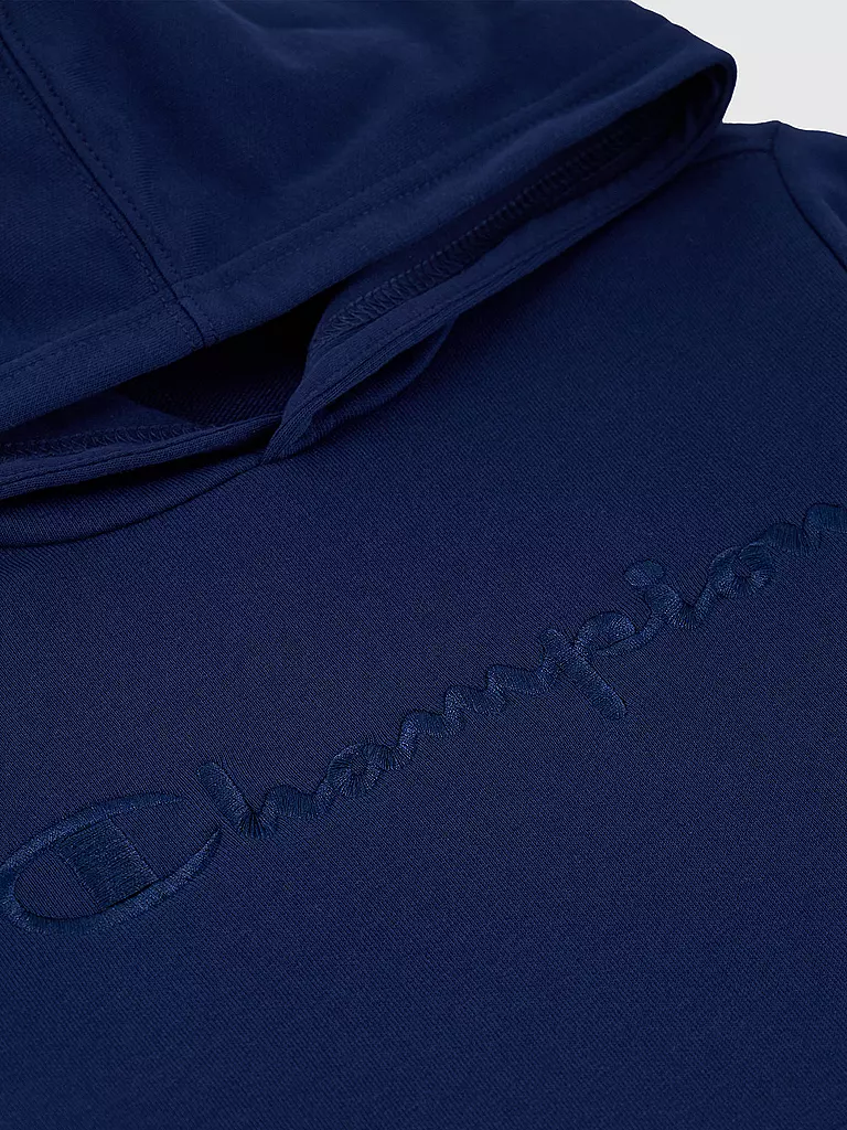 CHAMPION | Jungen Kapuzensweater - Hoodie  | Bleu foncé
