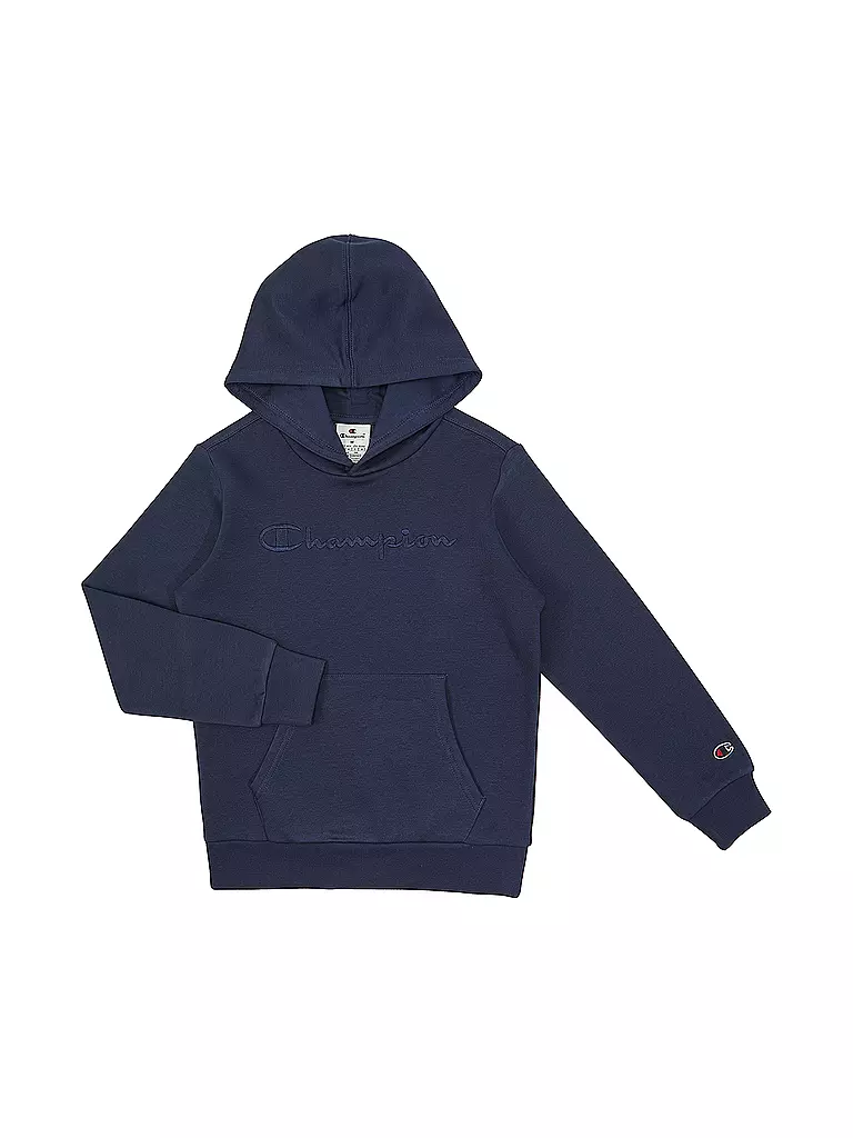 CHAMPION | Jungen Kapuzensweater - Hoodie | Bleu foncé