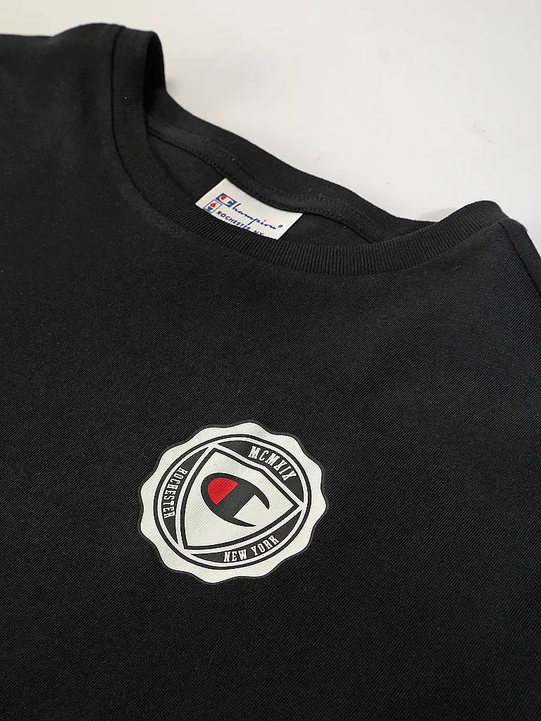 CHAMPION | Nom du produit: T-shirt à manches longues pour garçons | Noir