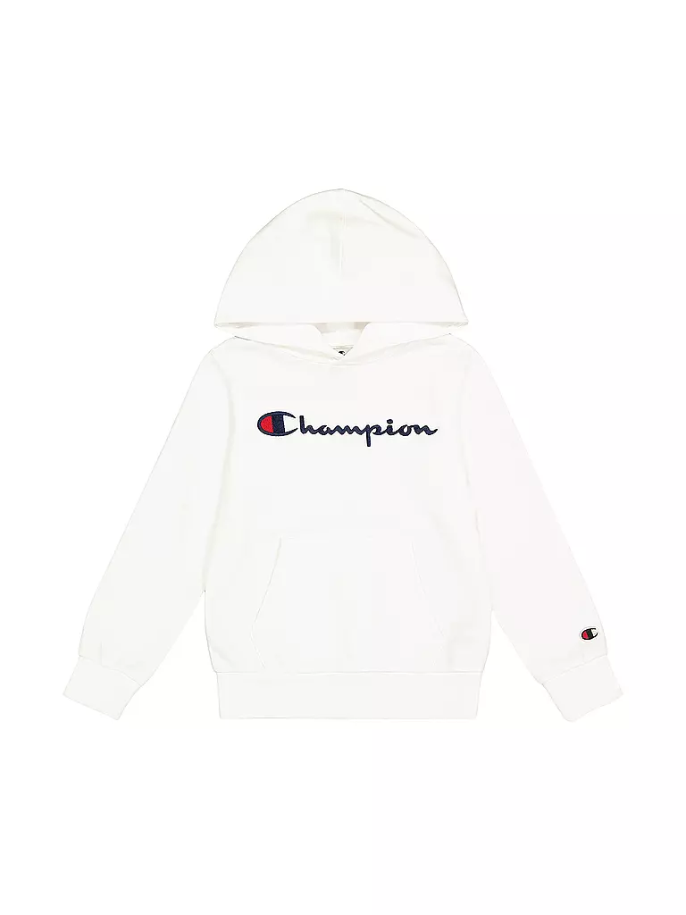 CHAMPION | Sweat à capuche garçon - Hoodie | Blanc