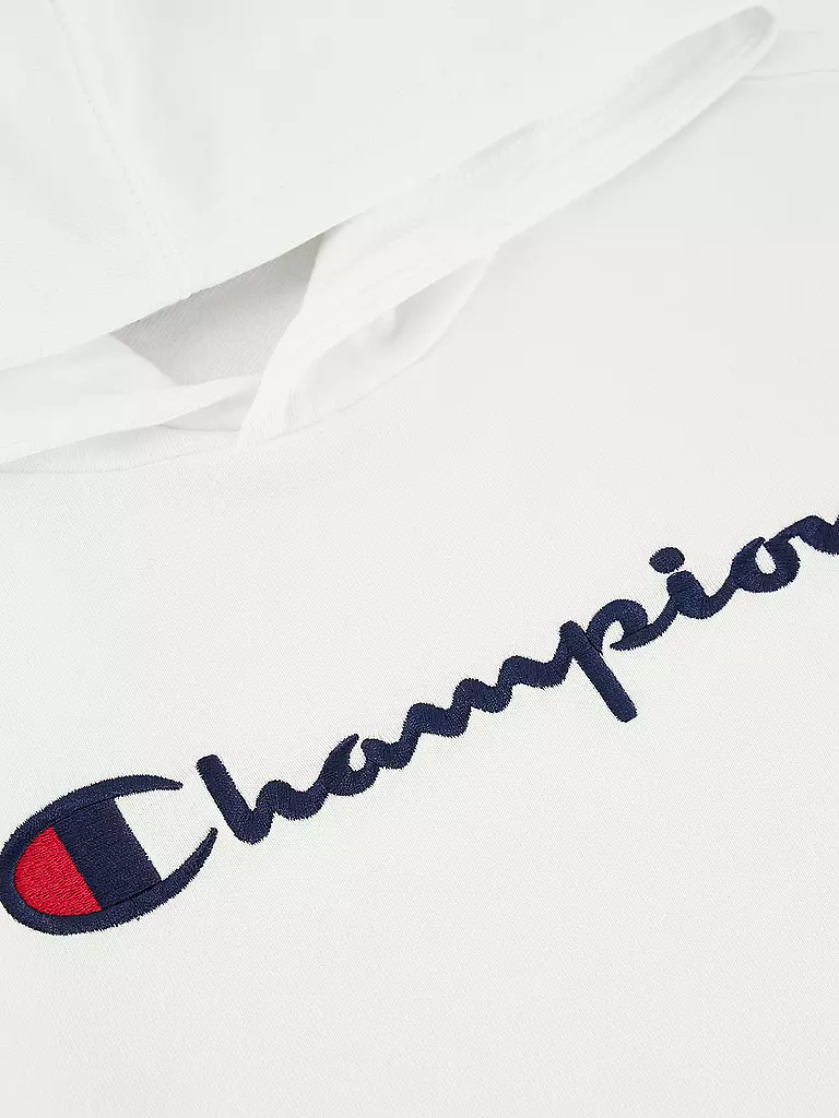 CHAMPION | Sweat à capuche garçon - Hoodie | Blanc