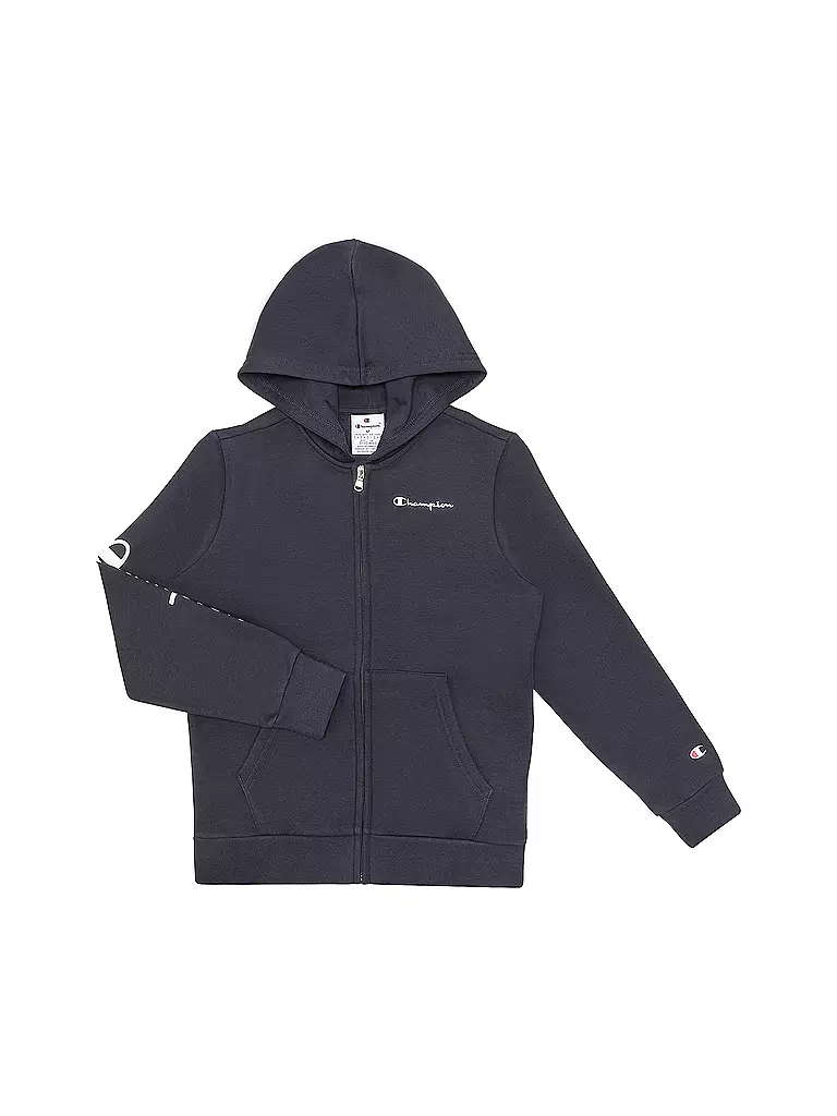 CHAMPION | Sweat zippé garçon | dunkelblau