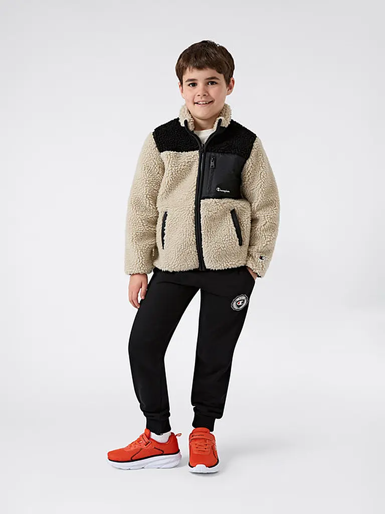 CHAMPION | Sweat-shirt zippé garçon | Beige