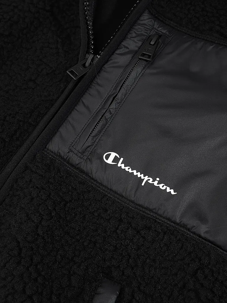 CHAMPION | Sweat-shirt zippé garçon | Noir