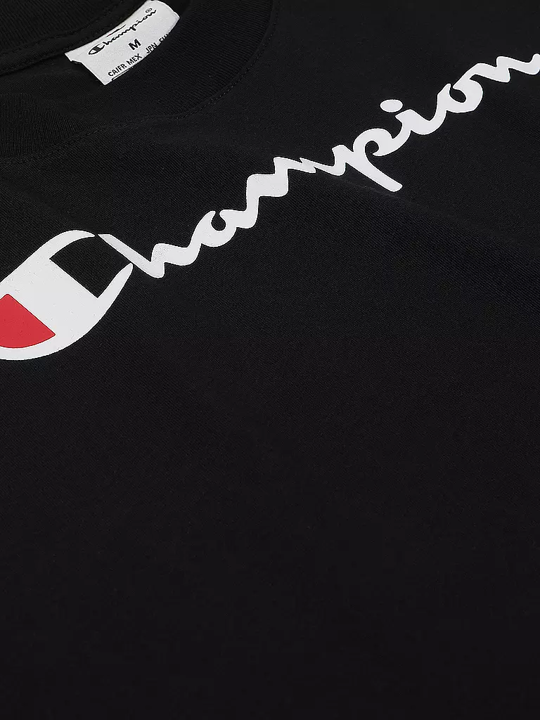 CHAMPION | T-shirt fille | schwarz