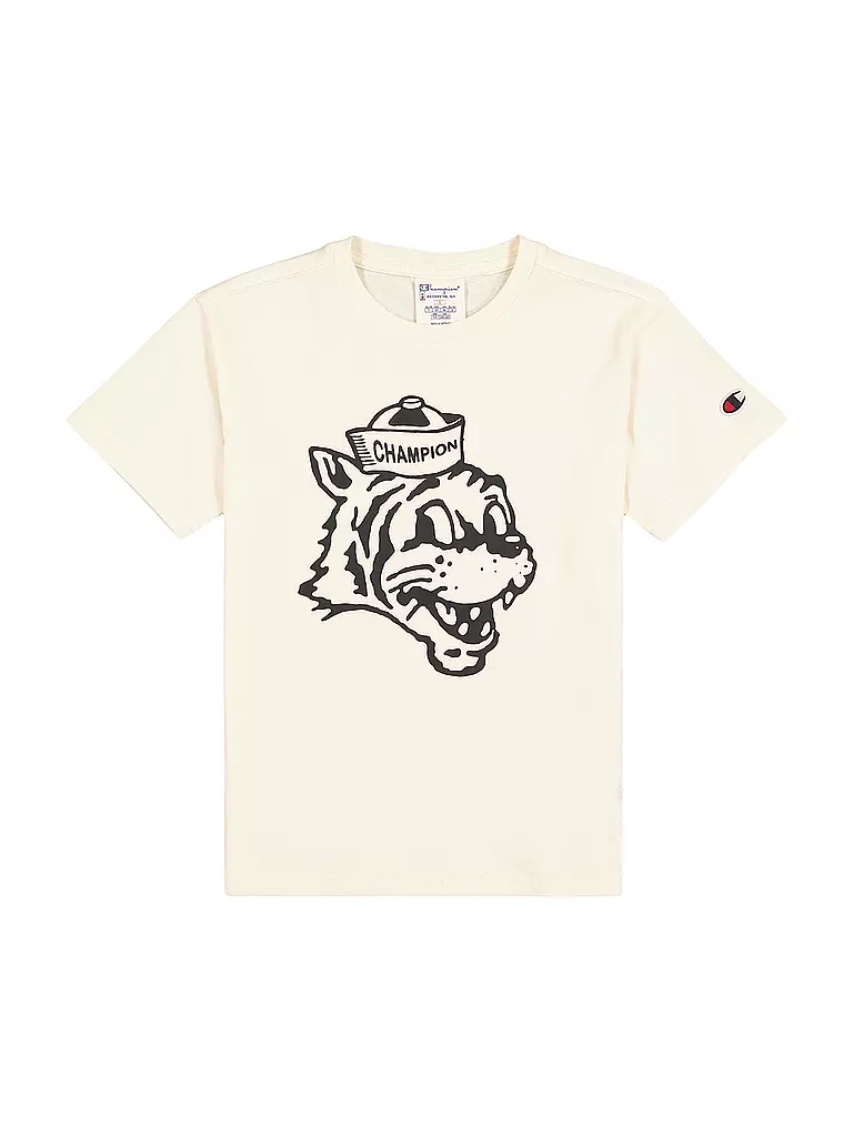 CHAMPION | T-shirt garçon | Crème