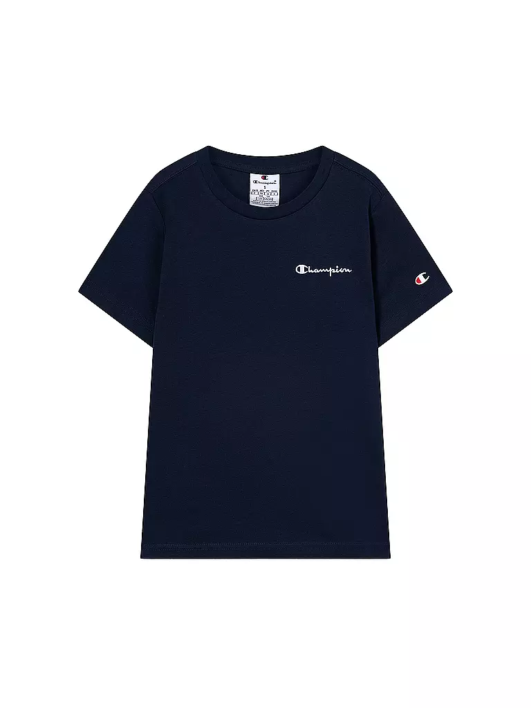 CHAMPION | T-shirt garçon | Bleu foncé