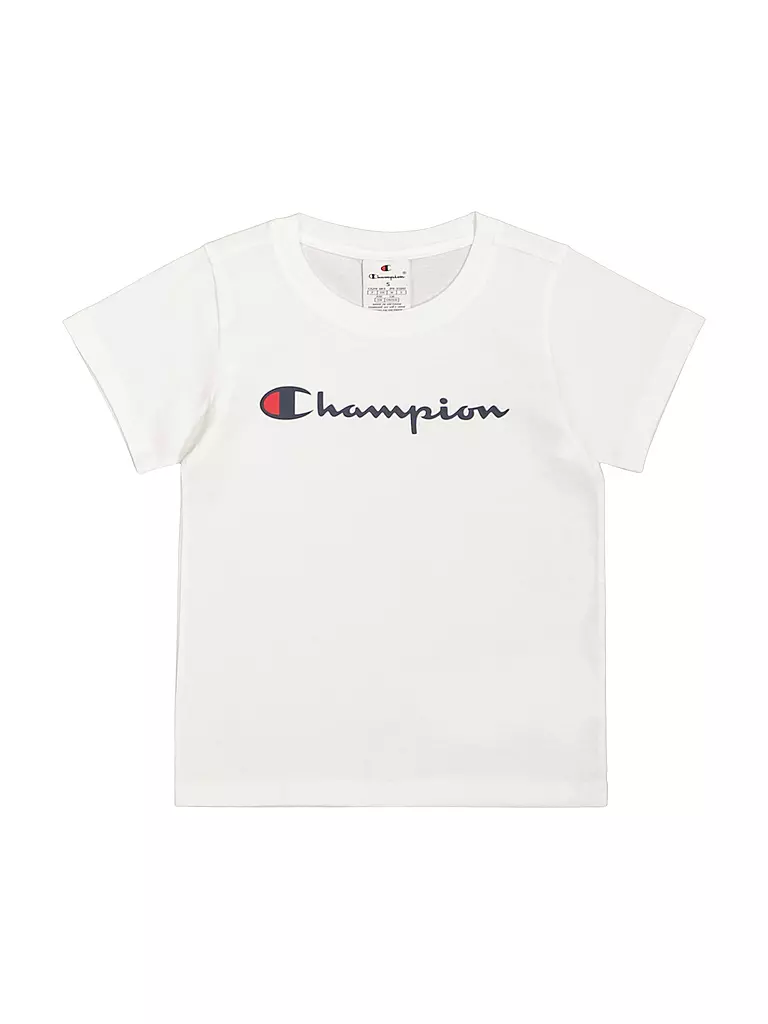 CHAMPION | T-shirt pour fille | weiss