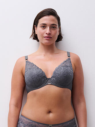CHANTELLE | Soutien-gorge à armatures FLEURS fancy grey