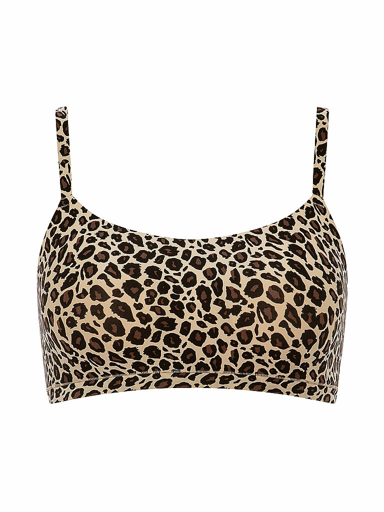 Chantelle Softstretch Bustier Leopard Nude Brown XS/S 4