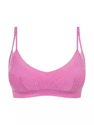 CHANTELLE | Bralette SOFTSTRETCH noir | Rose vif