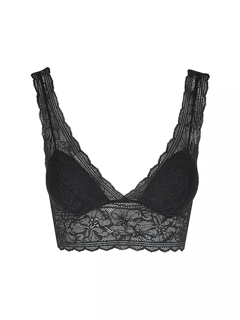 CHANTELLE | Bustier FLORAL TOUCH noir | schwarz