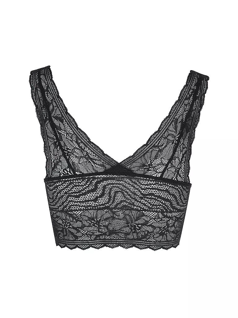 CHANTELLE | Bustier FLORAL TOUCH noir | schwarz