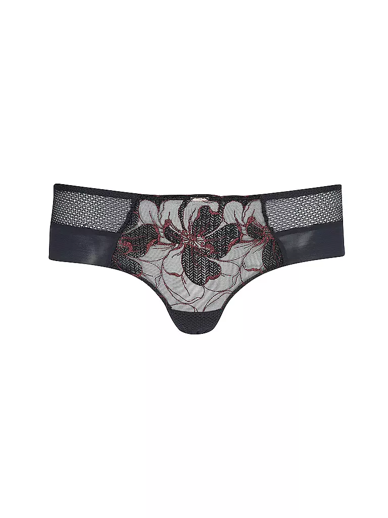 CHANTELLE | Culotte FLEURS SIGNATURE bleu marine lurex | Bleu foncé