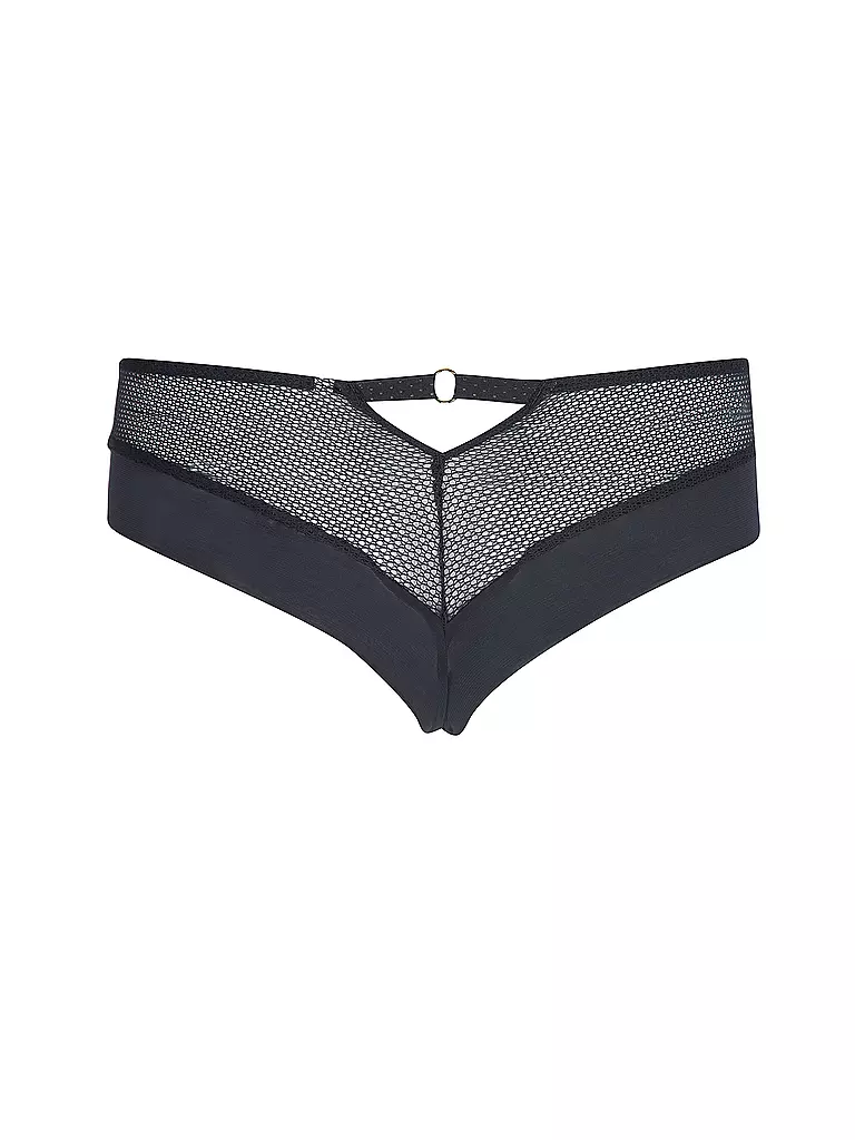 CHANTELLE | Culotte FLEURS SIGNATURE bleu marine lurex | Bleu foncé