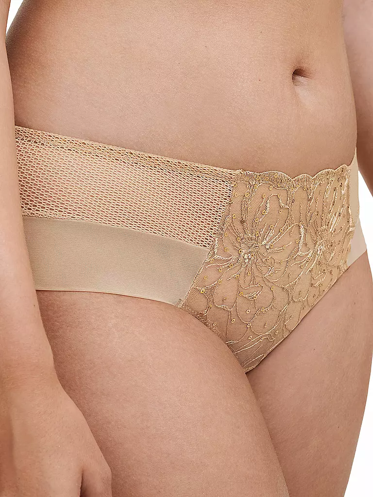 CHANTELLE | Pants FLEURS SIGNATURE toffee sequins | 