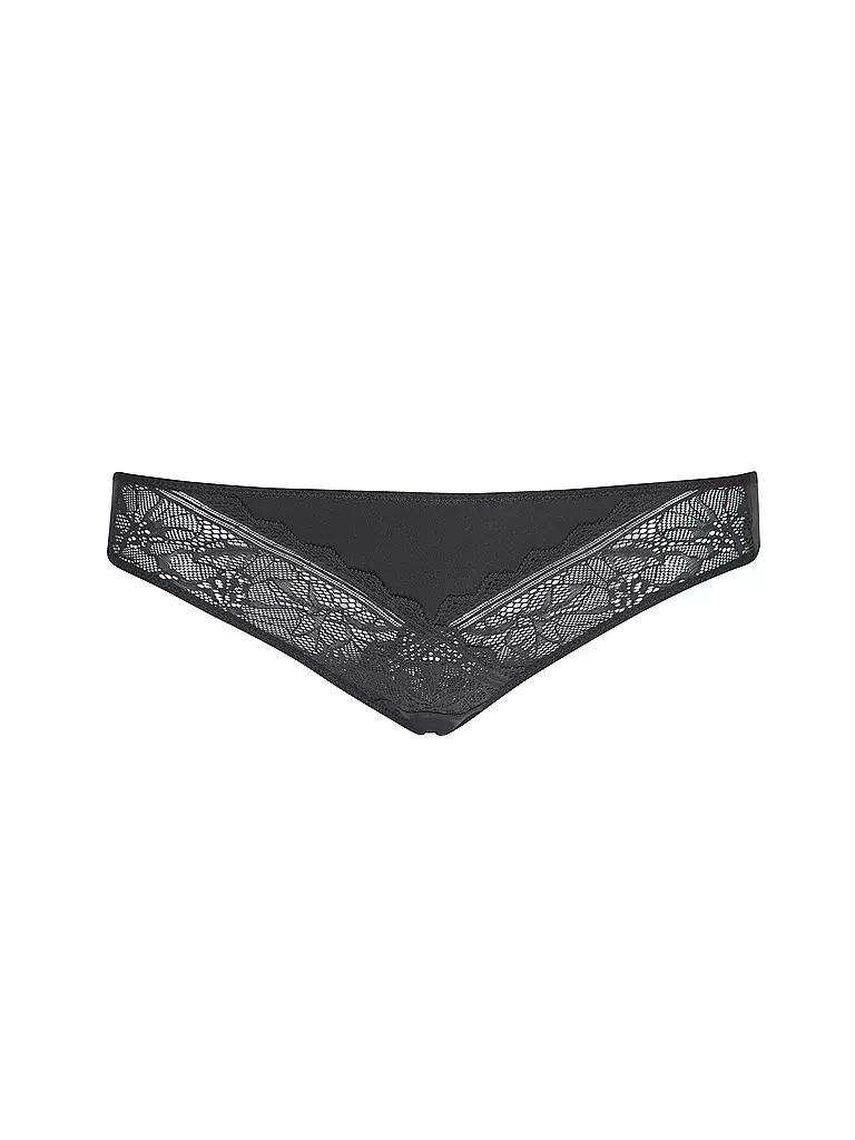 CHANTELLE | Slip FLORAL TOUCH noir | schwarz