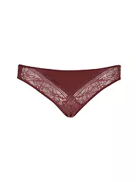 CHANTELLE | Slip FLORAL TOUCH sienna | Rouge foncé