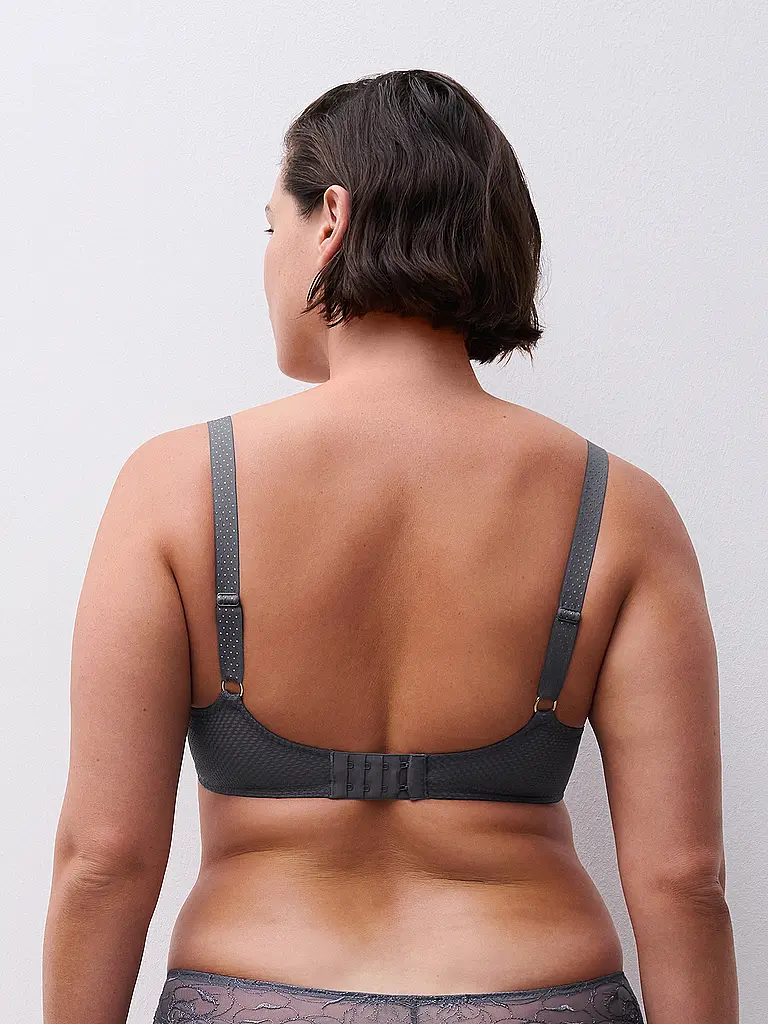 CHANTELLE | Soutien-gorge à armatures FLEURS fancy grey | 