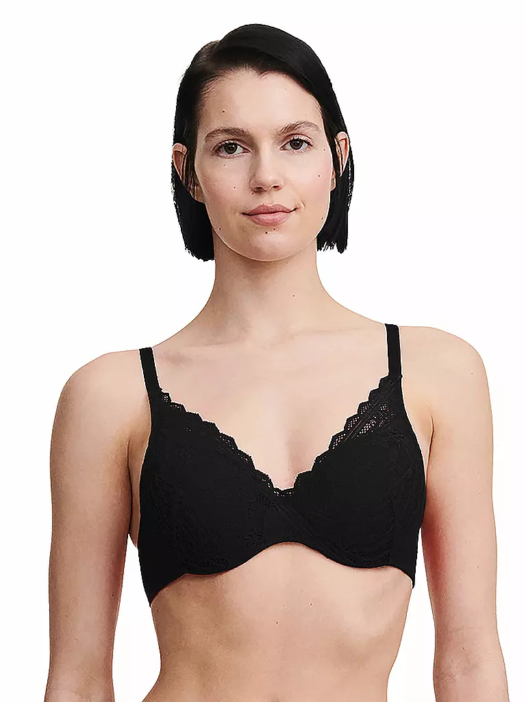 CHANTELLE | Soutien-gorge à armatures FLORAL TOUCH noir | 